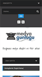 Mobile Screenshot of medyagunlugu.com